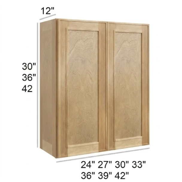 Coastal Rye  - Assembled Wall Cabinet 27" x 36"