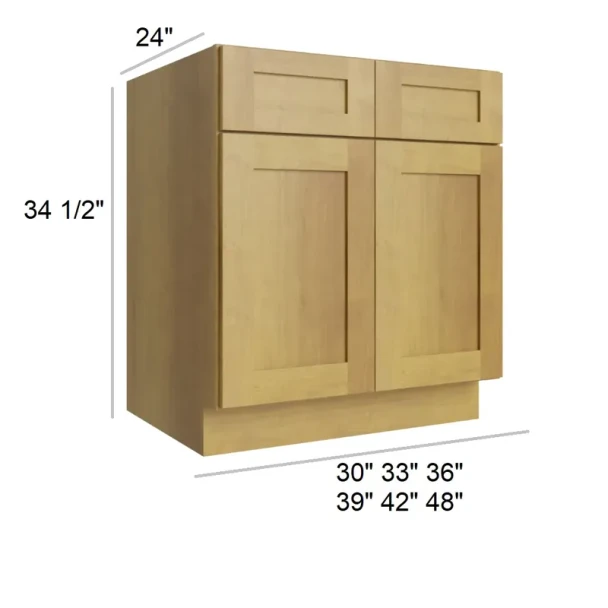 Burnt Sugar Shaker - RTA Base Cabinet 39"
