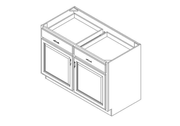 Base Cabinet 48" left view