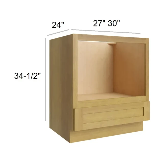 Burnt Sugar Shaker - Base Microwave Cabinet 27