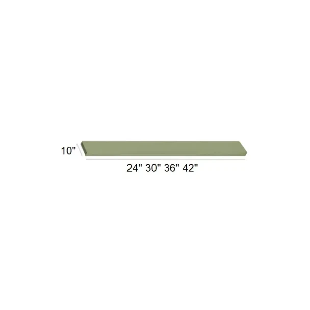 Tranquil Green - Free Floating Shelf 30"