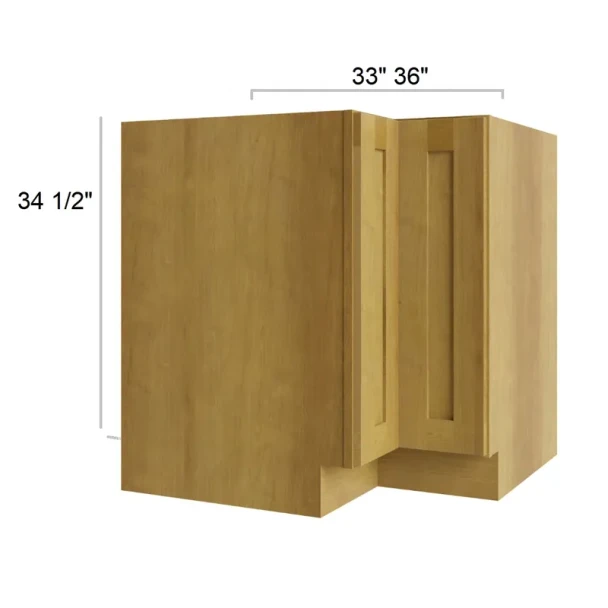 Burnt Sugar Shaker - RTA Lazy Susan Corner Base Cabinet 36"