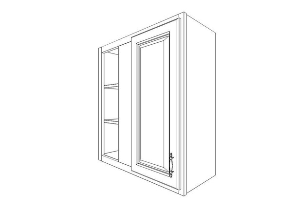 Wall Blind Corner Cabinet 27" x 42"