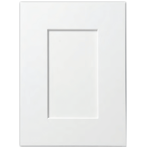 Arctic Polar White - Matching Vanity End Panel