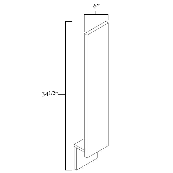 Wall Cabinet 36"X21". It Measures 36"Wx12"Dx21"H