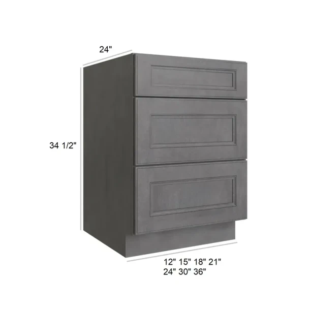 Westport - RTA Drawer Base Cabinet 24"