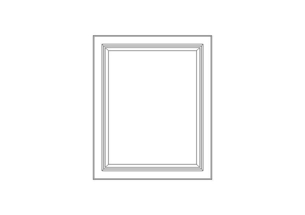 Wall Blind Corner Cabinet 27 x 42"