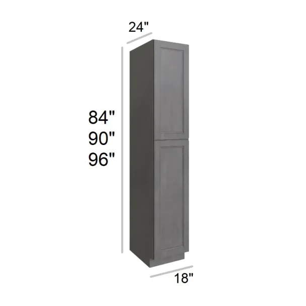 Quik Silver -  RTA Utility Cabinet 18" x 96"