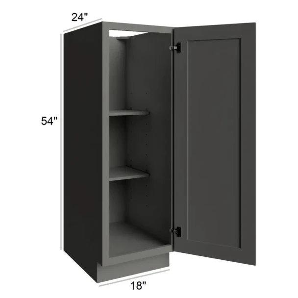 Quik Silver -  RTA Utility Base Cabinet 18" x 54" x 24"