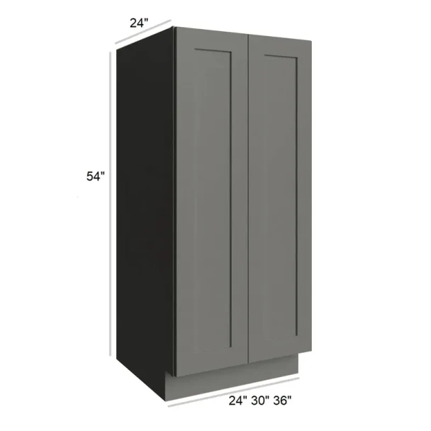 Quik Silver - RTA Utility Base Cabinet 24"x54"x24"