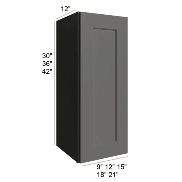 Quik Silver - RTA Wall Cabinet 12" x 42"