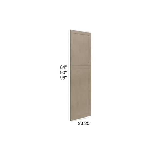 Manatee Gray - Matching Tall End Panel 90"