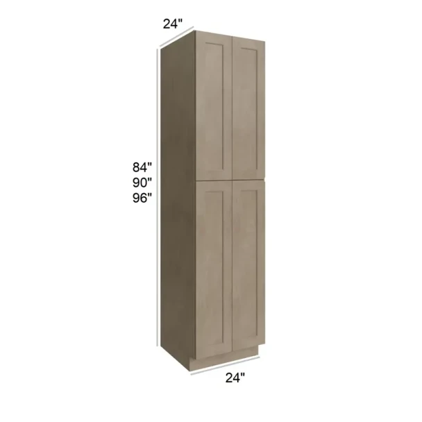 Manatee Gray - RTA Utility Cabinet 24" x 90"