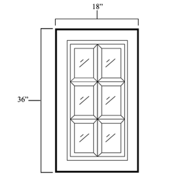 Mullion Glass Door