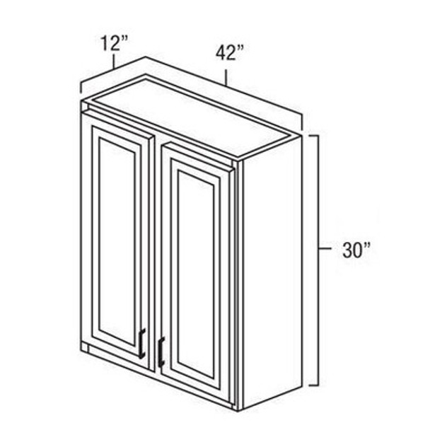 Wall Cabinet 42" x 30"