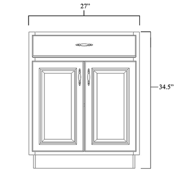 Base Cabinet 27" Base Cabinet 27"
