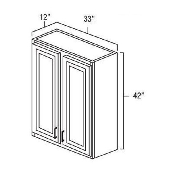 Wall Cabinet 33" x 42"