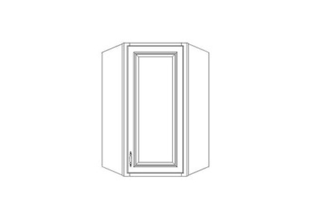 Diagonal Corner Wall Cabinet 2430