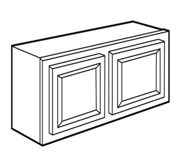 Wall Cabinet 36"X24". It Measures 36"Wx12"Dx24"H