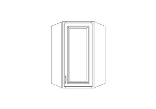 Diagonal Corner Wall Cabinet 2430