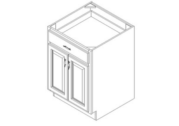 Base Cabinet 48" left view