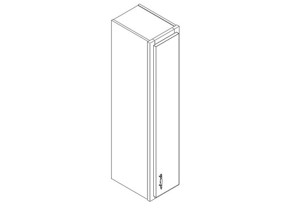 Wall Cabinet 09" x 42"