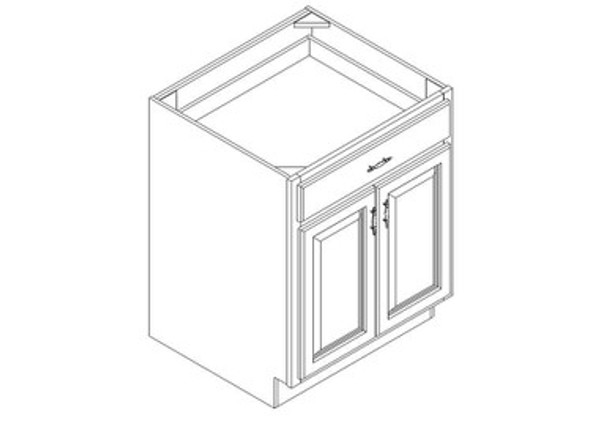 Base Cabinet 27" right view