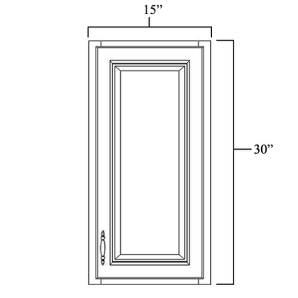 Wall Cabinet 15" x 30"