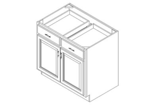 Base Cabinet 36" right view
