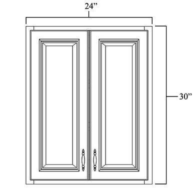 Wall Cabinet 24" x 30"
