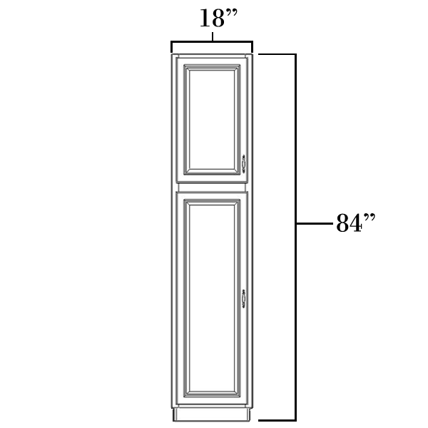 18" Wide Utility Cabinets