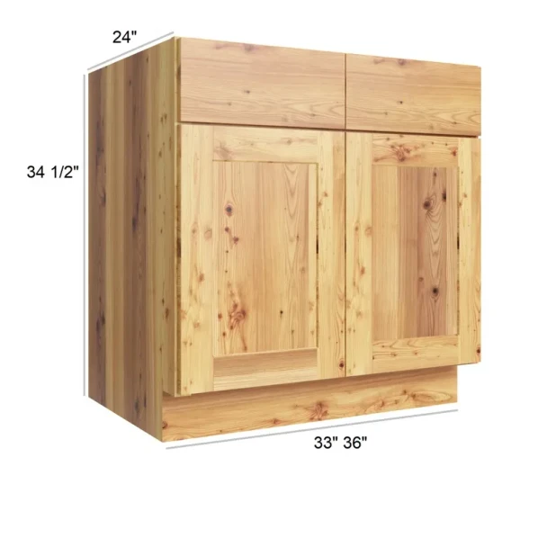 Whitetail Buck Shaker - RTA  Sink Base Cabinet 36"