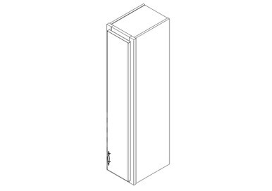 Wall Cabinet 09" x 42"