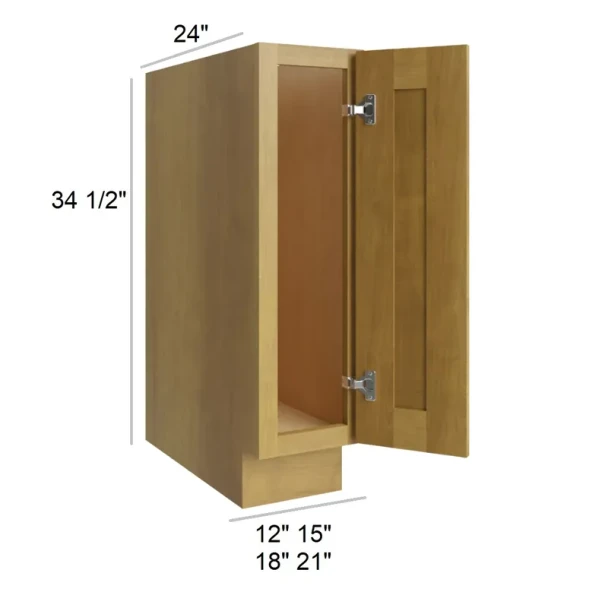 Burnt Sugar Shaker - RTA Full Height Base 12"