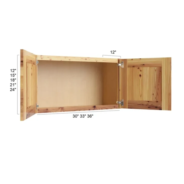 Whitetail Buck Shaker - RTA Bridge Wall Cabinet 30" x 15"