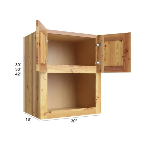 Whitetail Buck Shaker - RTA Microwave Wall Cabinet 30" x 42"