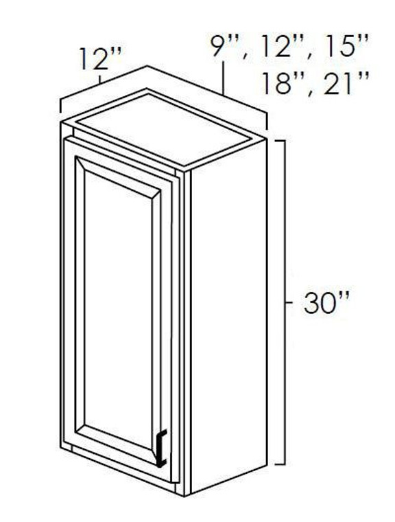 Wall Cabinet 09" x 36"