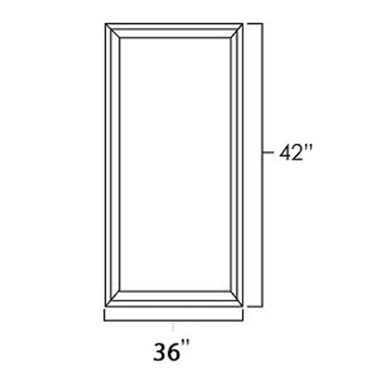 Plain Glass Door 36" x 42"