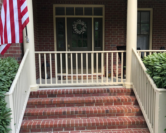 Porch Gate Custom Built & Installed Southern Swing Co