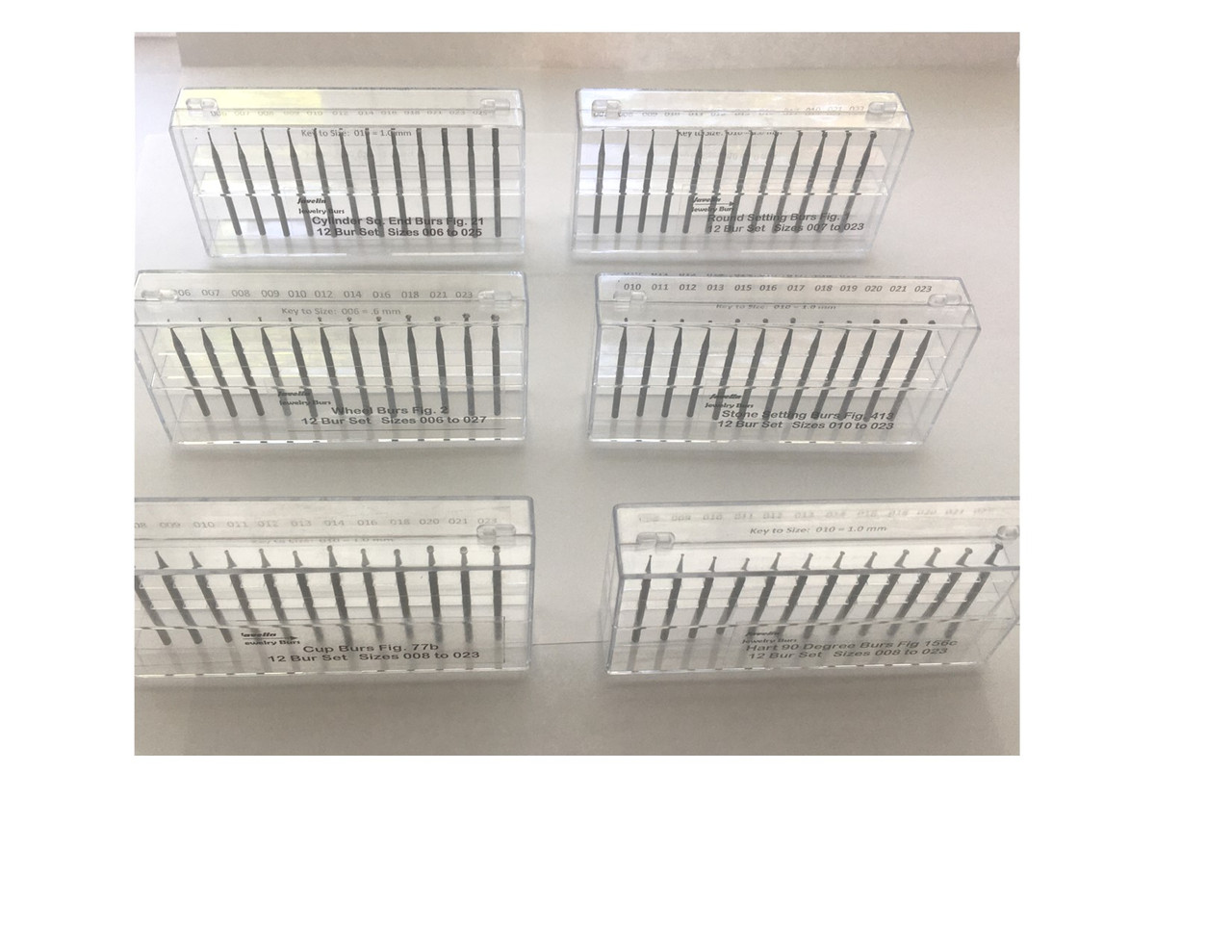 Luo Ke 12 Pcs Jewelry Setting Burr - 3/32'' Shank Algeria