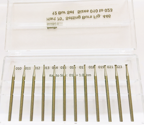 Bur 010 70 degree Hart Bur Set