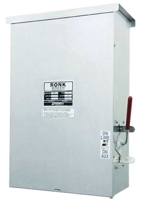 Ronk D7406 400A 1ph-120/240V Non-Fused Single-Throw Disconnect Switch