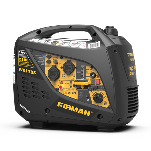 Firman W01785 1700W Portable Inverter Generator w/CO Alert