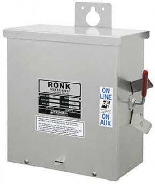 Ronk 7103 100A Meter-Rite 1ph-120/240V Grade Level Double-Throw Switch