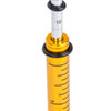 Drive belt tension gauge scale detail