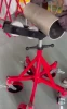 H405-MAX Adjustable V-Head Pipe Stand with Castors, 820–1000 mm