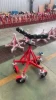 H405-MAX Adjustable V-Head Pipe Stand with Castors, 820–1000 mm