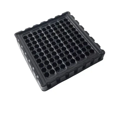 Custom Thermoformed Plastic Component Trays for Industrial Transit — MOQ Lot of 3,000 trays