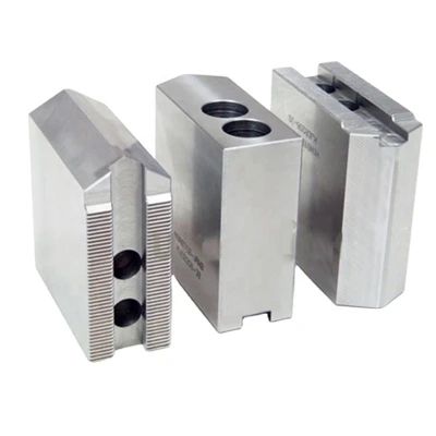 JSR24 24-Inch CNC Lathe Soft Jaws, 3-Piece Steel Set