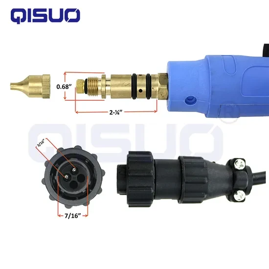 250 A MIG Welding Torch – Miller / Hobart Style Connection – configuration reference 1